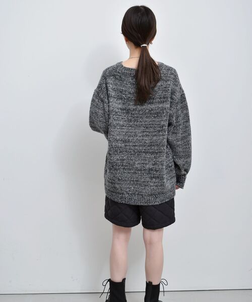 RETRO GIRL(レトロガール)の「ニットレイヤードSET(ニット/セーター・レディース・ブラック/ナチュラル/グリーン・FREE)」の12枚目の写真