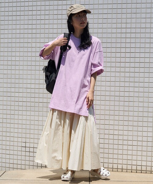 FREAK'S STORE(フリークスストア)の「ラウンドティアードスカート(スカート・レディース・その他1/オフホワイト/ブラック・フリ-)」の13枚目の写真