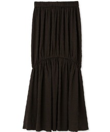 【emmi atelier】シャーリングイージースカート