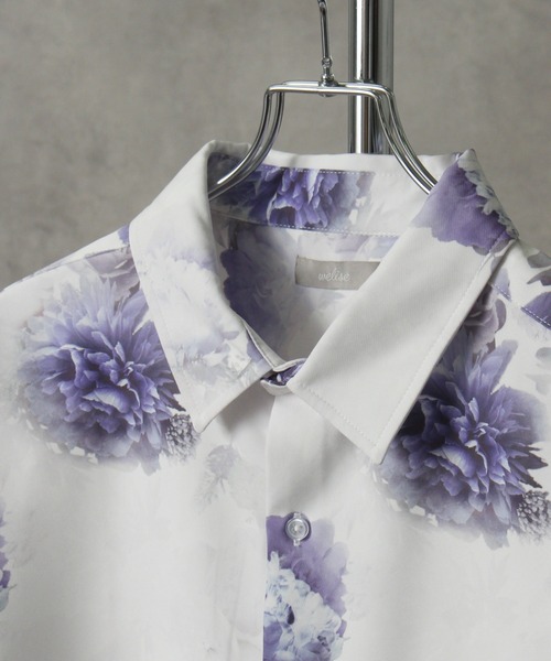 welise(ウェライズ)の「【welise/ウェライズ】リッチドレープスムース 総柄 ハーフスリーブ オーバーサイズシャツ(シャツ/ブラウス・メンズ・ブラウン系その他3/ホワイト系その他/グレー系その他2/ブラック系その他/ブラウン系その他2/ブラック系その他2/ブラック×レッド/ブラウン系その他/グレー系その他/ブラック系その他3/ホワイト系その他2/ブラック×グレー/ブラウン系その他4/ホワイト系その他3/ブラウン系その他5/ブラウン系その他6/ブラック×ブルー/ブラック系その他4・S/M/L)」の19枚目の写真