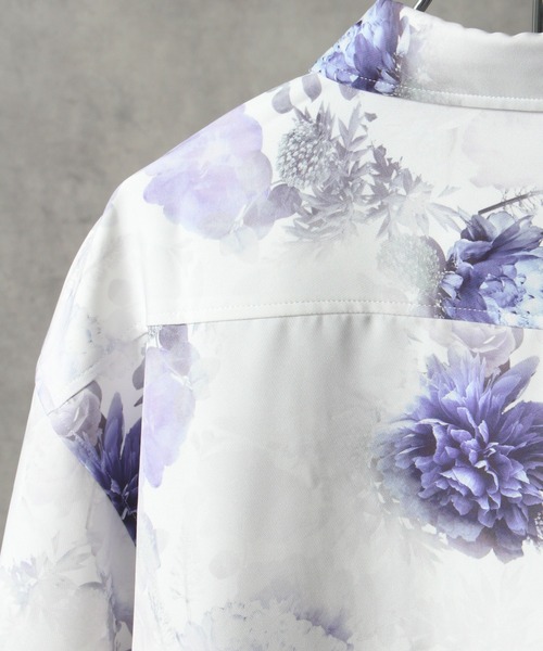 welise(ウェライズ)の「【welise/ウェライズ】リッチドレープスムース 総柄 ハーフスリーブ オーバーサイズシャツ(シャツ/ブラウス・メンズ・ブラウン系その他3/ホワイト系その他/グレー系その他2/ブラック系その他/ブラウン系その他2/ブラック系その他2/ブラック×レッド/ブラウン系その他/グレー系その他/ブラック系その他3/ホワイト系その他2/ブラック×グレー/ブラウン系その他4/ホワイト系その他3/ブラウン系その他5/ブラウン系その他6/ブラック×ブルー/ブラック系その他4・S/M/L)」の22枚目の写真