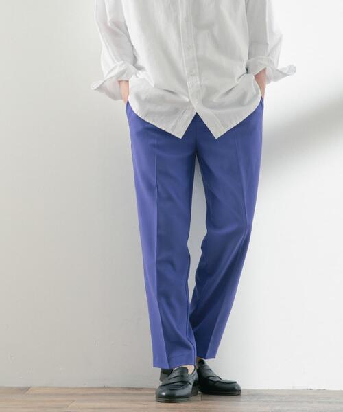 ITEMS URBANRESEARCH（アイテムズ アーバンリサーチ）の「TRスラックス（その他パンツ・メンズ・ベージュ/ライトグレー/グリーン/ブルー/ブラック/ネイビー・MEDIUM/LARGE/SMALL）」の6枚目の写真