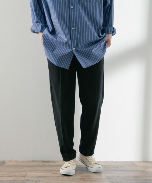 ITEMS URBANRESEARCH（アイテムズ アーバンリサーチ）の「TRスラックス（その他パンツ・メンズ・ベージュ/ライトグレー/グリーン/ブルー/ブラック/ネイビー・MEDIUM/LARGE/SMALL）」の2枚目の写真