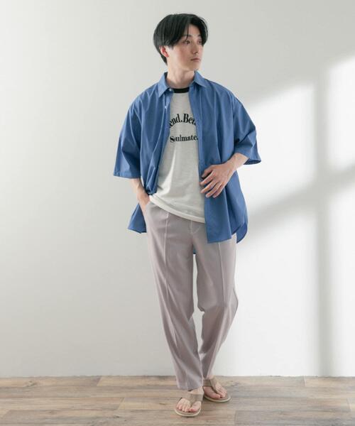 ITEMS URBANRESEARCH（アイテムズ アーバンリサーチ）の「TRスラックス（その他パンツ・メンズ・ベージュ/ライトグレー/グリーン/ブルー/ブラック/ネイビー・MEDIUM/LARGE/SMALL）」の18枚目の写真