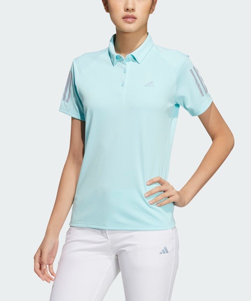 セール】スリーストライプス 半袖ボタンダウンシャツ【adidas