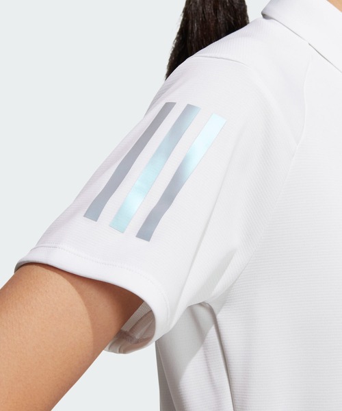adidas - 【adidas GOLF/アディダス】3ストライプス半袖ポロシャツ・XLホワイト adidas Golf Three stripes polo shirts WHITE – HYPEGOLF