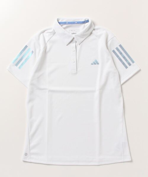 【新品】アディダス ゴルフ 半袖 ボタンダウン シャツ ホワイト メンズ S adidas アディダス ゴルフウェア 半袖 シャツ 春 夏 パンチング