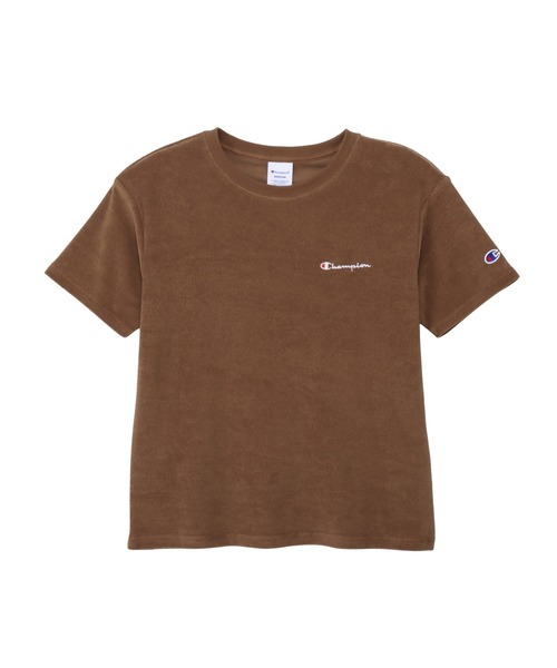 Champion(チャンピオン)の「【Champion/チャンピオン】レディース ショートスリーブTシャツ(Tシャツ/カットソー・レディース・ホワイト/ライトパープル/ブラック/ブルーグレー/ネイビー/オレンジ系その他/ベージュ/ブラウン系/スカイブルー・MEDIUM/LARGE)」の4枚目の写真