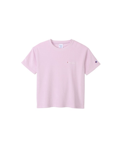 Champion(チャンピオン)の「【Champion/チャンピオン】レディース ショートスリーブTシャツ(Tシャツ/カットソー・レディース・ホワイト/ライトパープル/ブラック/ブルーグレー/ネイビー/オレンジ系その他/ベージュ/ブラウン系/スカイブルー・MEDIUM/LARGE)」の8枚目の写真