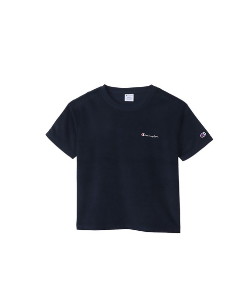 Champion(チャンピオン)の「【Champion/チャンピオン】レディース ショートスリーブTシャツ(Tシャツ/カットソー・レディース・ホワイト/ライトパープル/ブラック/ブルーグレー/ネイビー/オレンジ系その他/ベージュ/ブラウン系/スカイブルー・MEDIUM/LARGE)」の7枚目の写真
