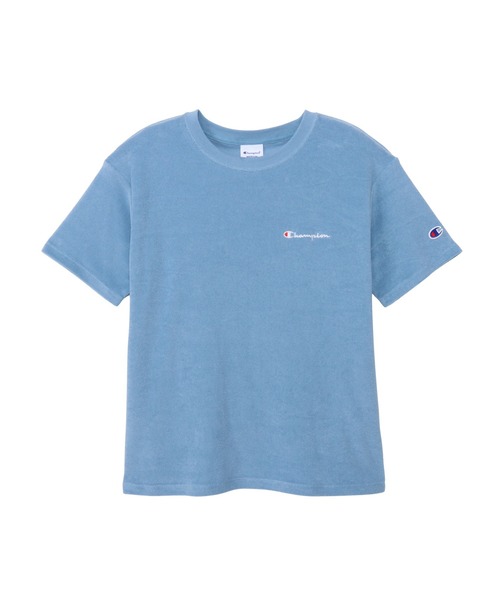 Champion(チャンピオン)の「【Champion/チャンピオン】レディース ショートスリーブTシャツ(Tシャツ/カットソー・レディース・ホワイト/ライトパープル/ブラック/ブルーグレー/ネイビー/オレンジ系その他/ベージュ/ブラウン系/スカイブルー・MEDIUM/LARGE)」の6枚目の写真