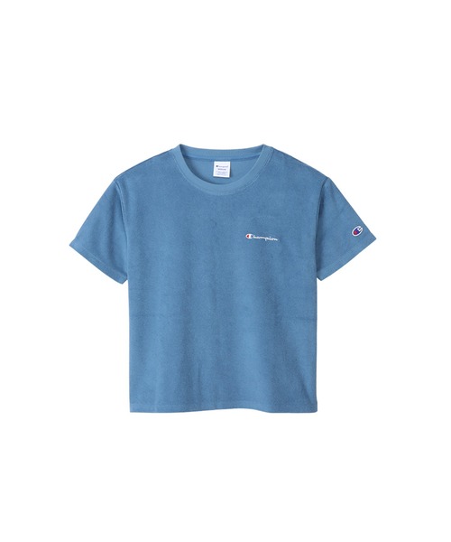 Champion(チャンピオン)の「【Champion/チャンピオン】レディース ショートスリーブTシャツ(Tシャツ/カットソー・レディース・ホワイト/ライトパープル/ブラック/ブルーグレー/ネイビー/オレンジ系その他/ベージュ/ブラウン系/スカイブルー・MEDIUM/LARGE)」の3枚目の写真