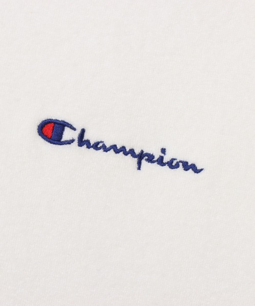 Champion(チャンピオン)の「【Champion/チャンピオン】レディース ショートスリーブTシャツ(Tシャツ/カットソー・レディース・ホワイト/ライトパープル/ブラック/ブルーグレー/ネイビー/オレンジ系その他/ベージュ/ブラウン系/スカイブルー・MEDIUM/LARGE)」の18枚目の写真