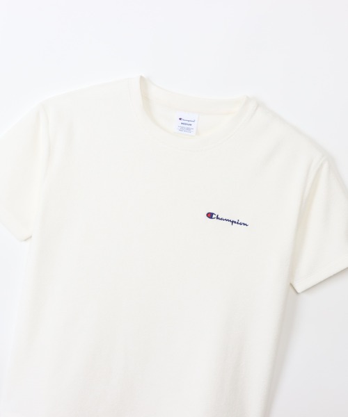 Champion(チャンピオン)の「【Champion/チャンピオン】レディース ショートスリーブTシャツ(Tシャツ/カットソー・レディース・ホワイト/ライトパープル/ブラック/ブルーグレー/ネイビー/オレンジ系その他/ベージュ/ブラウン系/スカイブルー・MEDIUM/LARGE)」の13枚目の写真