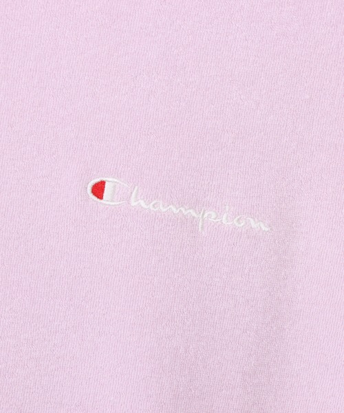 Champion(チャンピオン)の「【Champion/チャンピオン】レディース ショートスリーブTシャツ(Tシャツ/カットソー・レディース・ホワイト/ライトパープル/ブラック/ブルーグレー/ネイビー/オレンジ系その他/ベージュ/ブラウン系/スカイブルー・MEDIUM/LARGE)」の17枚目の写真
