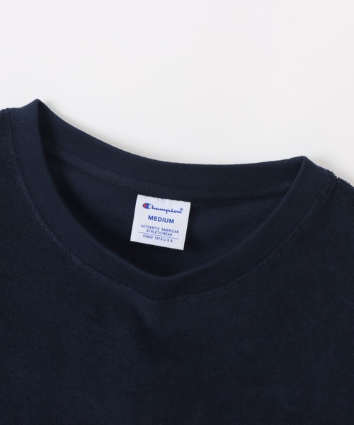 Champion(チャンピオン)の「【Champion/チャンピオン】レディース ショートスリーブTシャツ(Tシャツ/カットソー・レディース・ホワイト/ライトパープル/ブラック/ブルーグレー/ネイビー/オレンジ系その他/ベージュ/ブラウン系/スカイブルー・MEDIUM/LARGE)」の11枚目の写真
