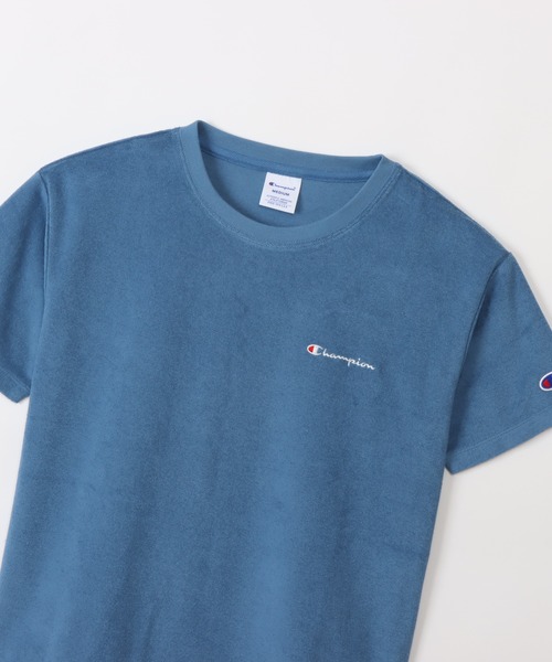 Champion(チャンピオン)の「【Champion/チャンピオン】レディース ショートスリーブTシャツ(Tシャツ/カットソー・レディース・ホワイト/ライトパープル/ブラック/ブルーグレー/ネイビー/オレンジ系その他/ベージュ/ブラウン系/スカイブルー・MEDIUM/LARGE)」の12枚目の写真