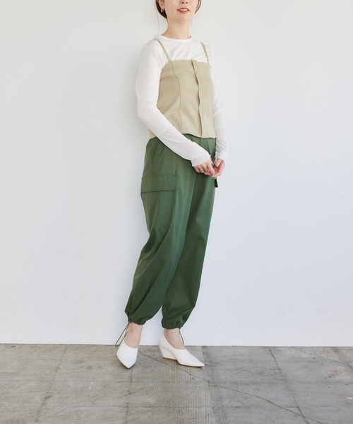 LEPSIM(レプシィム)の「【FOR I SERIES】ボタンツキビスチェ 190582(チューブトップ・レディース・ベージュ/ブラック・MEDIUM/LARGE/SMALL)」の17枚目の写真