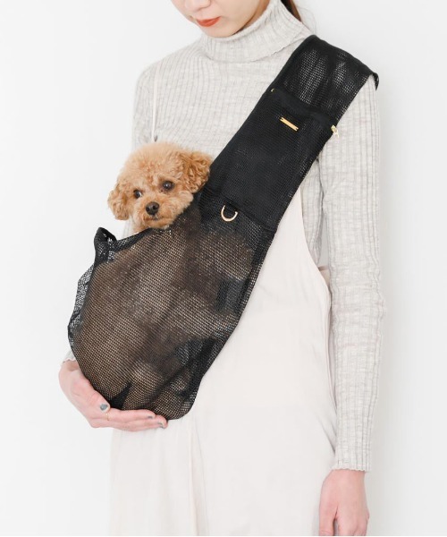 モンシェリ　メッシュドッグスリングSサイズ 楽天市場】【LINE追加10%OFFクーポン】 犬 ペット キャリー
