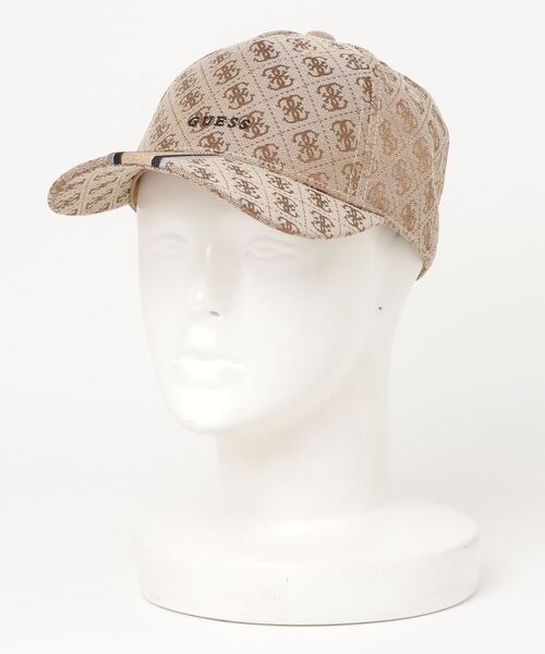 Guess（ゲス）の「Strave  Baseball Cap（キャップ・メンズ・ブラック/ベージュ・ONE SIZE）」の13枚目の写真