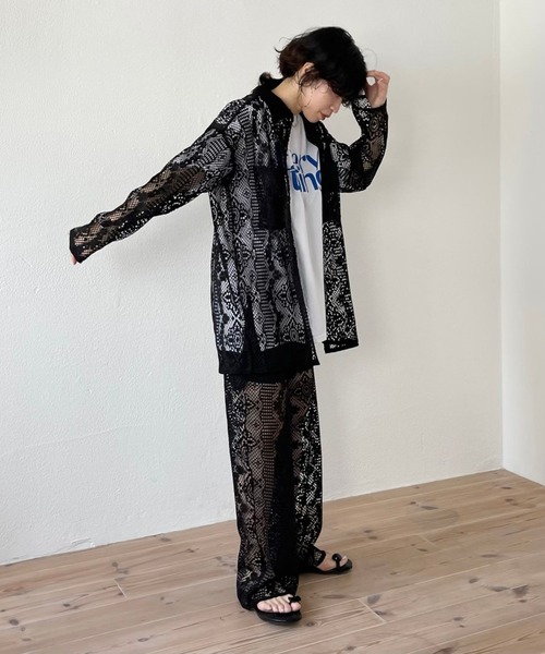 wee9s（ウィークス）の「lace leggings inner pants / レース