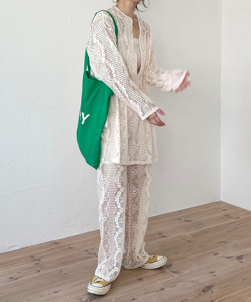 wee9s（ウィークス）の「lace leggings inner pants / レース