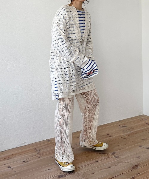 wee9s（ウィークス）の「lace leggings inner pants / レース