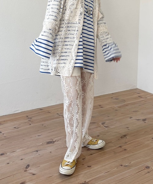 wee9s（ウィークス）の「lace leggings inner pants / レース