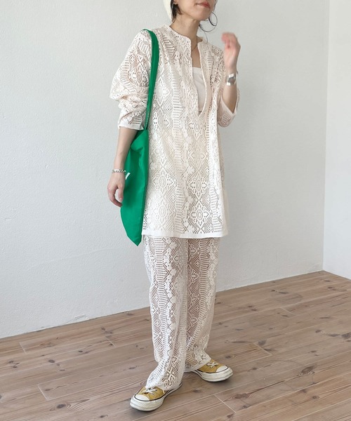vintage like lace pants / ヴィンテージライクレースパンツ