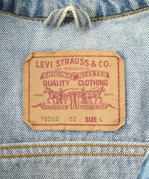 Levi's（リーバイス）の「【ヴィンテージ古着】Levi's / リーバイス デニムジャケット（デニムジャケット・メンズ・ブルー・LARGE）」の4枚目の写真