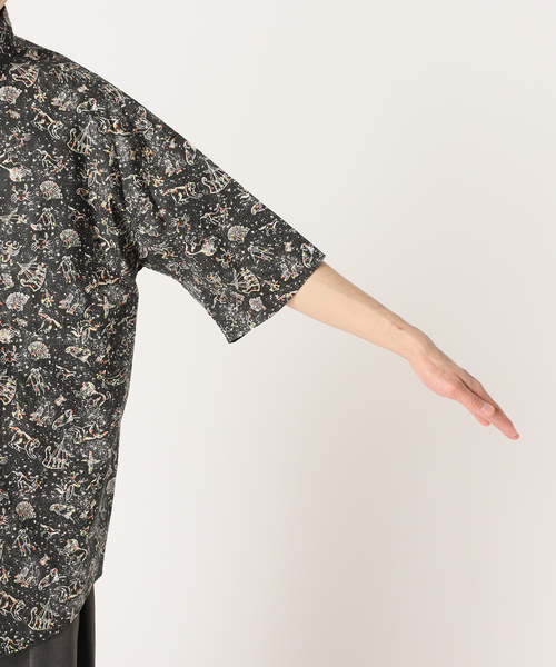 JOURNAL STANDARD ファットシルエットシャツ 花柄 JOURNAL STANDARD ファットシルエットシャツ 花柄
