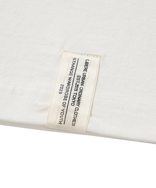 LIBERE（リベーレ）の「LIBERE リベーレ / EVR SS TEE グラフィックプリントビッグシルエットTシャツ / 231208-231209（Tシャツ/カットソー・メンズ・ナチュラル/ブラック・MEDIUM/SMALL/LARGE）」の9枚目の写真