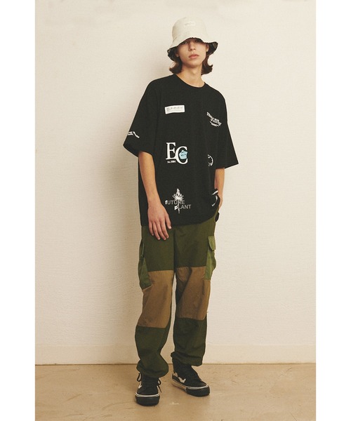 LIBERE（リベーレ）の「LIBERE リベーレ / EVR SS TEE グラフィックプリントビッグシルエットTシャツ / 231208-231209（Tシャツ/カットソー・メンズ・ナチュラル/ブラック・MEDIUM/SMALL/LARGE）」の12枚目の写真