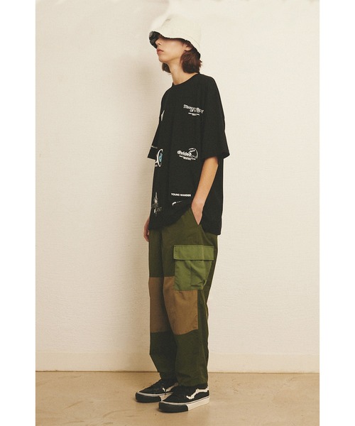 LIBERE（リベーレ）の「LIBERE リベーレ / EVR SS TEE グラフィックプリントビッグシルエットTシャツ / 231208-231209（Tシャツ/カットソー・メンズ・ナチュラル/ブラック・MEDIUM/SMALL/LARGE）」の13枚目の写真