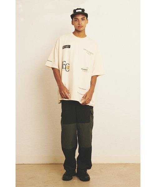 LIBERE（リベーレ）の「LIBERE リベーレ / EVR SS TEE グラフィックプリントビッグシルエットTシャツ / 231208-231209（Tシャツ/カットソー・メンズ・ナチュラル/ブラック・MEDIUM/SMALL/LARGE）」の15枚目の写真