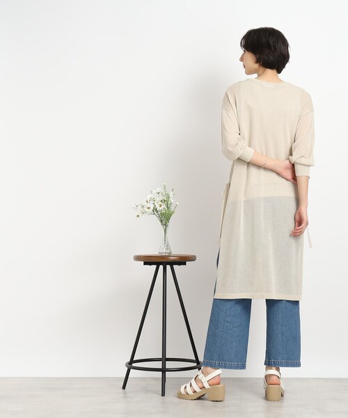 DRESKIP（ドレスキップ）の「◆【2点セット】こなれ感たっぷり インナー＋シアーワンピース（その他トップス・レディース・ブラック/ライトベージュ/ブラウン系その他・02/03）」の15枚目の写真