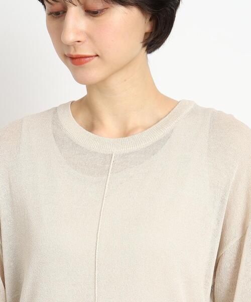 DRESKIP（ドレスキップ）の「◆【2点セット】こなれ感たっぷり インナー＋シアーワンピース（その他トップス・レディース・ブラック/ライトベージュ/ブラウン系その他・02/03）」の13枚目の写真