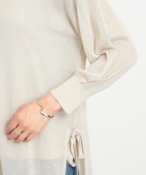 DRESKIP（ドレスキップ）の「◆【2点セット】こなれ感たっぷり インナー＋シアーワンピース（その他トップス・レディース・ブラック/ライトベージュ/ブラウン系その他・02/03）」の8枚目の写真