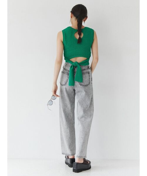 MURUA(ムルーア)の「ファインベーシックニットタンク(タンクトップ・レディース・ブラック/グリーン/アイボリー/モカ・FREE)」の13枚目の写真