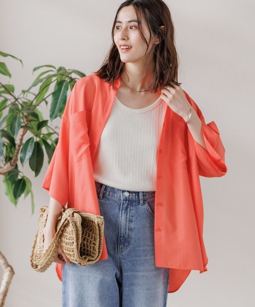 LEPSIM(レプシィム)の「2WAYリブタンク 163533(タンクトップ・レディース・ブラウン/ライトグリーン/ブラック/アイボリー/ホワイト×ブラック・LARGE/MEDIUM)」の13枚目の写真