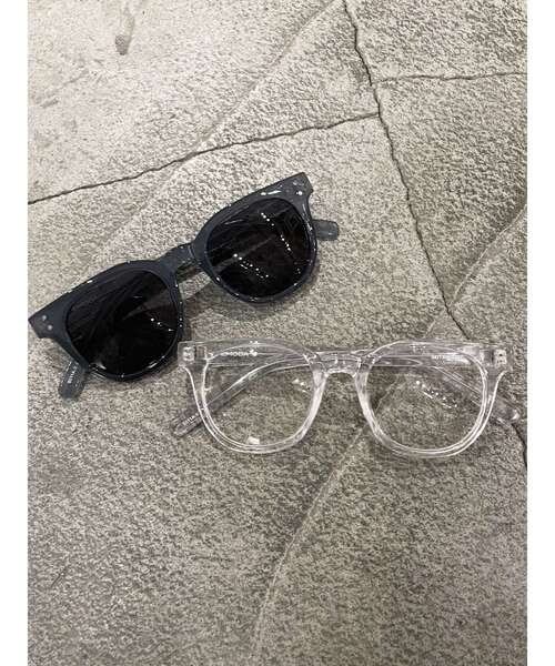 EMODA（エモダ）の「TANK CLEAR EYE WEAR（サングラス・レディース・クリア/ブラック・FREE）」の7枚目の写真