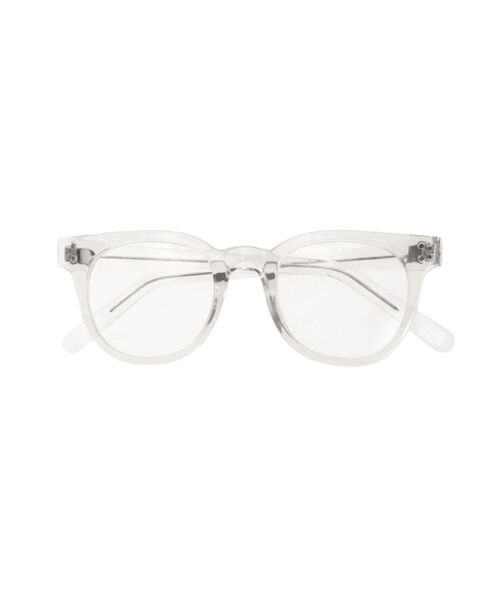 EMODA（エモダ）の「TANK CLEAR EYE WEAR（サングラス・レディース・クリア/ブラック・FREE）」の5枚目の写真