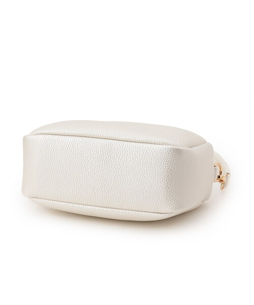 Ober Tashe(オーバータッシェ)の「太ベルト2WAYBOXショルダー(ショルダーバッグ・レディース・ブラック/ホワイト/シルバー・FREE)」の8枚目の写真