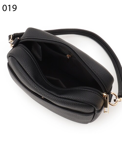 Ober Tashe(オーバータッシェ)の「太ベルト2WAYBOXショルダー(ショルダーバッグ・レディース・ブラック/ホワイト/シルバー・FREE)」の10枚目の写真