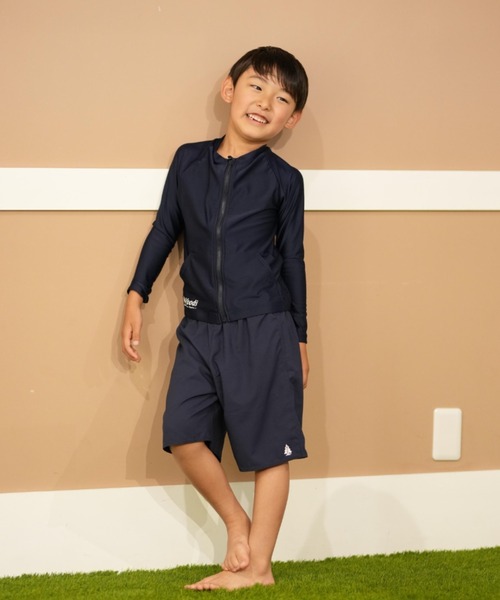 セール】【ムラサキ別注】WOODS ジェンダーレス 水着2点セット 386600