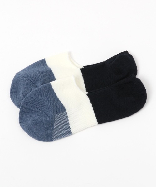 GLOBAL WORK（グローバルワーク）の「らくごこちフィットソックス/カバー/196536（ソックス/靴下・メンズ・ネイビー/ブルー/グリーン/その他/ダークブルー/ブラック/ライトベージュ/グレー系その他/ブルー系その他4/イエロー系その他6・FREE）」の6枚目の写真