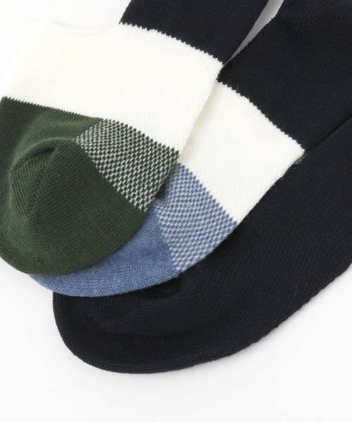 GLOBAL WORK（グローバルワーク）の「らくごこちフィットソックス/カバー/196536（ソックス/靴下・メンズ・ネイビー/ブルー/グリーン/その他/ダークブルー/ブラック/ライトベージュ/グレー系その他/ブルー系その他4/イエロー系その他6・FREE）」の12枚目の写真