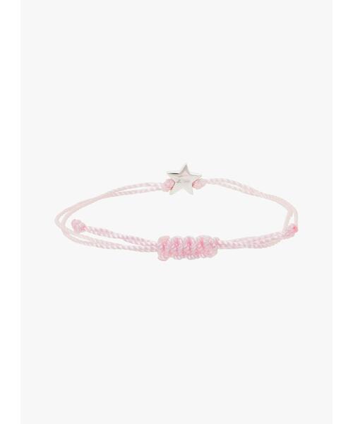 agnes b.（アニエスベー）の「H925 BRACELET B. FOREVER KIDS ブレスレット（ブレスレット・レディース・ピンク・FREE）」の3枚目の写真