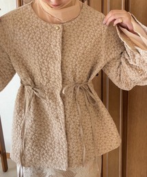 apresjour clair by 和花 | 【和花コラボアイテム】マルチフラワージャガードトップス【ZOZOTOWN限定アイテム】(シャツ/ブラウス)