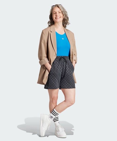 adidas（アディダス）の「プレミアム エッセンシャルズ タンクトップ / アディダスオリジナルス adidas Originals（タンクトップ・レディース・ホワイト/ブラック/ブルー・LARGE/SMALL/MEDIUM/X-LARGE/X-SMALL/XX-LARGE）」の8枚目の写真